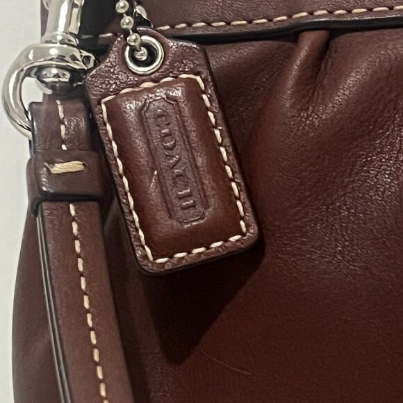 Coach Vintage Wristlet Wallet Clutch Brown - Picture 2 of 6